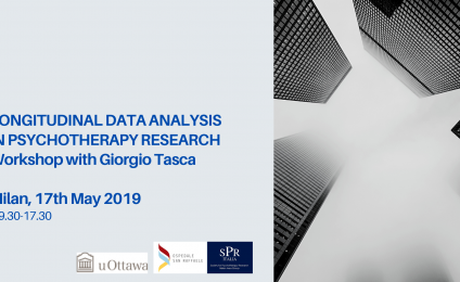 LONGITUDINAL DATA ANALYSIS IN PSYCHOTHERAPY RESEARCH Workshop with Giorgio Tasca Milan, 17th May 2019 9.30-17.30